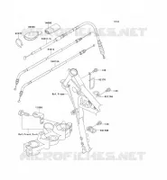 CABLES voor Kawasaki SUPER SHERPA 2003