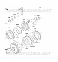 CLUTCH voor Kawasaki SUPER SHERPA 2003