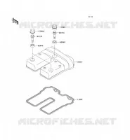 CYLINDER HEAD COVER voor Kawasaki SUPER SHERPA 2003