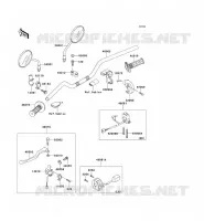 HANDLEBAR voor Kawasaki SUPER SHERPA 2003
