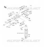 REAR SUSPENSION voor Kawasaki SUPER SHERPA 2003