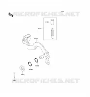 BRAKE PEDAL voor Kawasaki SUPER SHERPA 1997