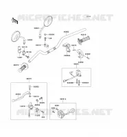 HANDLEBAR voor Kawasaki SUPER SHERPA 1997
