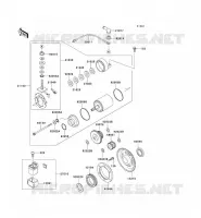 STARTER MOTOR voor Kawasaki SUPER SHERPA 1997
