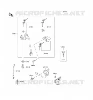 SWITCH voor Kawasaki SUPER SHERPA 1997