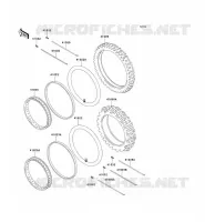 TIRES voor Kawasaki SUPER SHERPA 1997