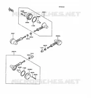 INDICATORS voor Kawasaki KLR500 1988