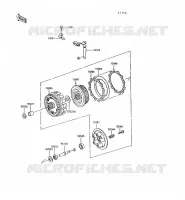 CLUTCH voor Kawasaki KLR600 1993