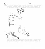 IGNITION SYSTEM voor Kawasaki KLR600 1993