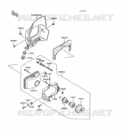 LENS(S) voor Kawasaki KLR600 1993