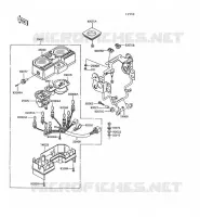 METERS voor Kawasaki KLR600 1993