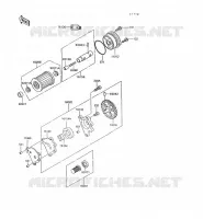 OIL PUMP voor Kawasaki KLR600 1993