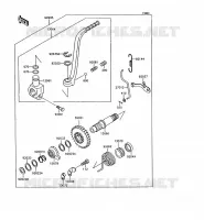 OPTION PARTS voor Kawasaki KLR600 1993