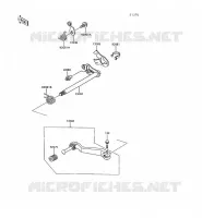 SHIFT voor Kawasaki KLR600 1993