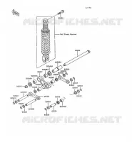 SUSPENSION voor Kawasaki KLR600 1993