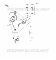 SWITCH voor Kawasaki KLR600 1993