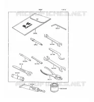 TOOL voor Kawasaki KLR600 1993