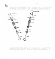 VALVE voor Kawasaki KLR600 1993