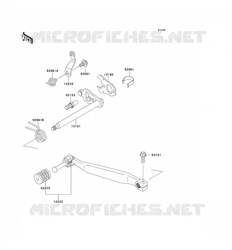 SHIFT Kawasaki MOTOS 650 2009 KLR650  KL650E9F