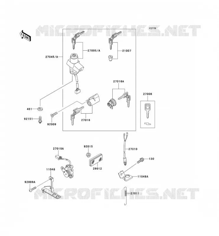 SWITCH Kawasaki MOTOS 250 1997 KLE250  KLE250-A3