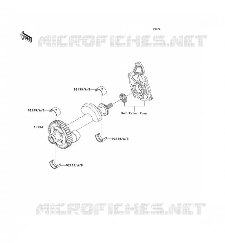 BALANCER Kawasaki MOTOS 650 2007 VERSYS 650  KLE650B7F