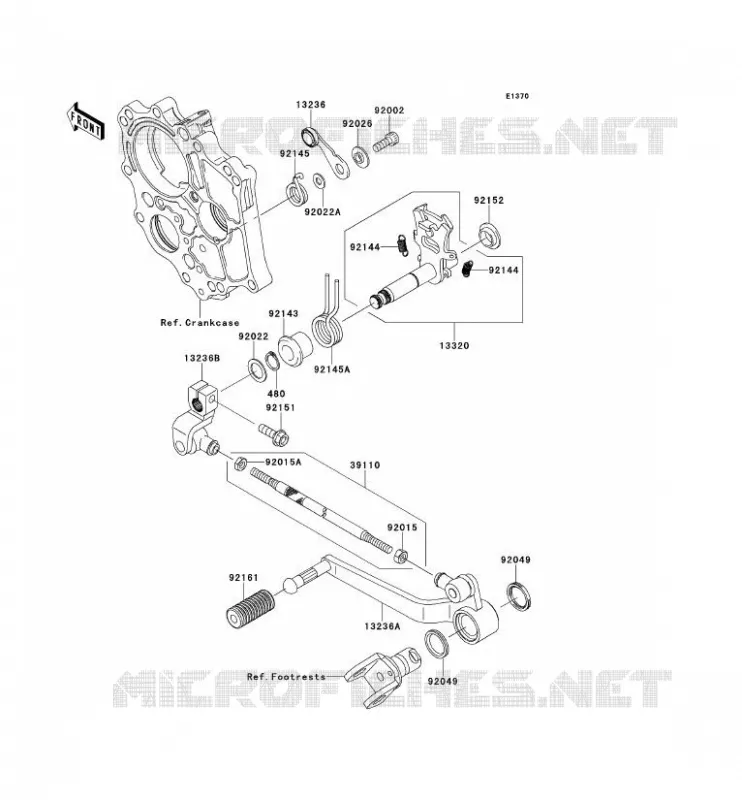 SHIFT Kawasaki MOTOS 650 2009 VERSYS 650  KLE650B9F