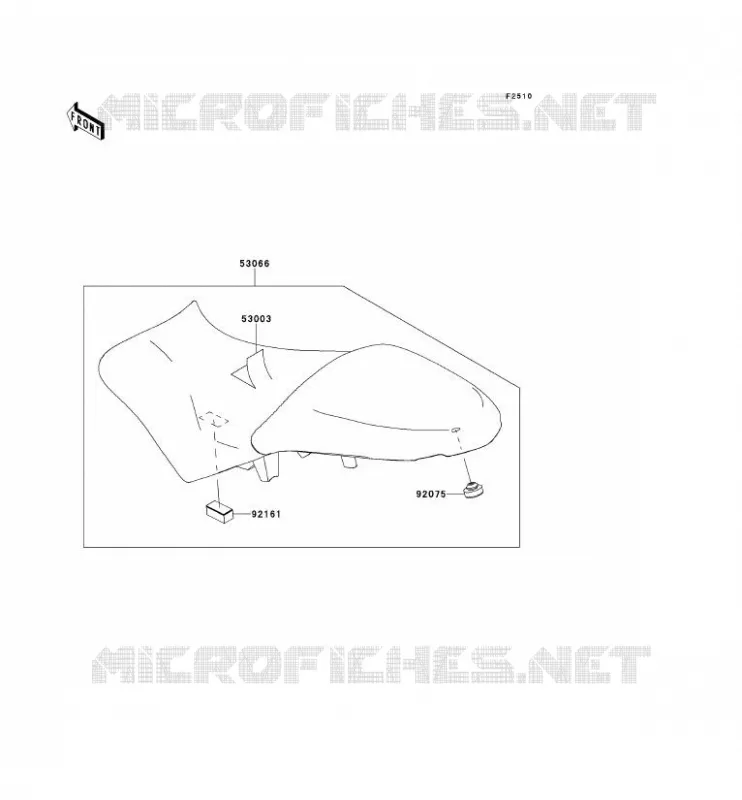 SEAT Kawasaki MOTOS 650 2010 VERSYS 650  KLE650CAF