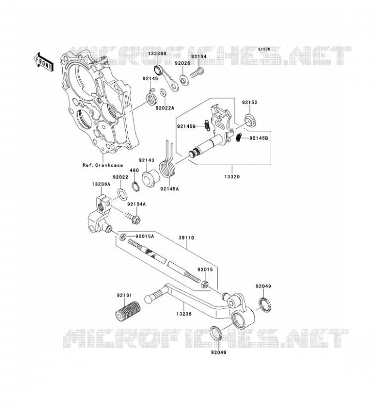 SHIFT Kawasaki MOTOS 650 2014 VERSYS 650  KLE650CEF