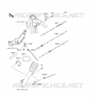 CABLES voor Kawasaki KLX125 2011