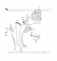 CAMSHAFT   TENSIONER voor Kawasaki KLX125 2011