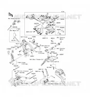 CHASSIS ELECTRICAL EQUIPMENT voor Kawasaki KLX125 2011