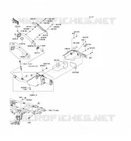 EXHAUST voor Kawasaki KLX125 2011