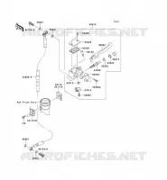 FRONT MASTER CYLINDER voor Kawasaki KLX125 2011
