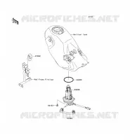 FUEL PUMP voor Kawasaki KLX125 2011
