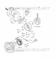 GENERATOR voor Kawasaki KLX125 2011