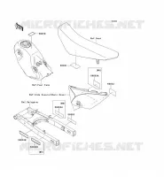 LABELS voor Kawasaki KLX125 2011