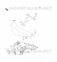 SEAT voor Kawasaki KLX125 2011