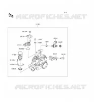 CARBURETOR voor Kawasaki KLX125 2012