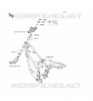 CHASSIS voor Kawasaki KLX125 2012