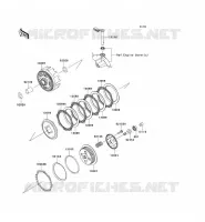 CLUTCH voor Kawasaki KLX125 2012