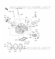 CYLINDER HEAD voor Kawasaki KLX125 2012