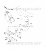 LABELS voor Kawasaki KLX125 2012