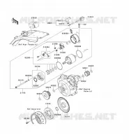 STARTER MOTOR voor Kawasaki KLX125 2012