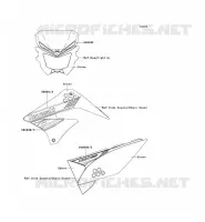 STICKER(GREEN) voor Kawasaki KLX125 2012