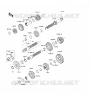 TRANSMISSION voor Kawasaki KLX125 2012