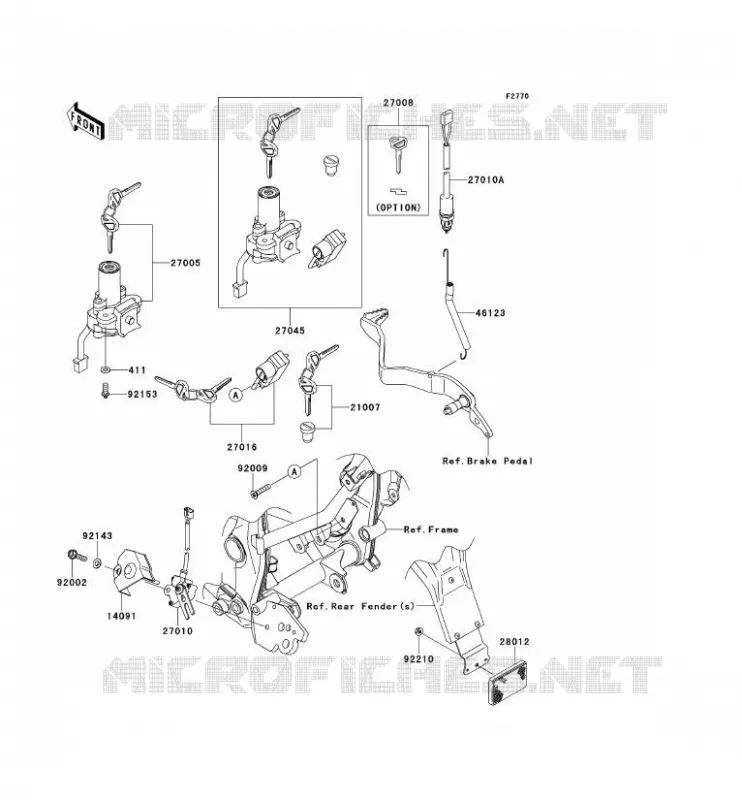 SWITCH Kawasaki MOTOS 125 2013 D-TRACKER 125  KLX125DDF