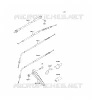 CABLES voor Kawasaki KLX250 1993