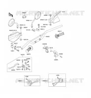 HANDLEBAR voor Kawasaki KLX250 1993