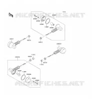 INDICATORS voor Kawasaki KLX250 1993