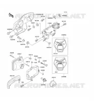 LENS(S) voor Kawasaki KLX250 1993
